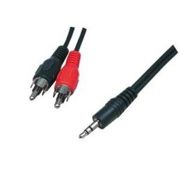 Cablexper Jack da 3,5 mm a RCA stereo, 5,0 m