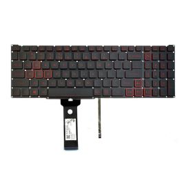 Tastiera per notebook Acer Nitro AN515-54 AN517-51 con retroilluminazione rossa