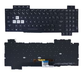 Tastiera per Asus S5C FX95G GL703VS FX505 GL504 GL704 S7CM FX705 retroilluminata