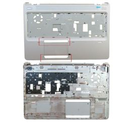 Cover per poggiapolsi con cornice per notebook per HP Probook 650 655 G2 G3 4 pulsanti