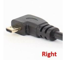 Cavo Right Angel da micro HDMI maschio a HDMI femmina, 17 cm