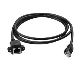 Cavo di prolunga di rete CAT5e, 30 cm, nero