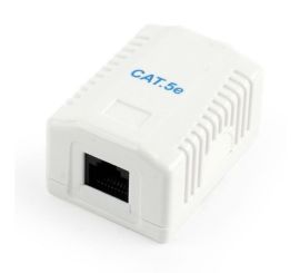 Scatola per montaggio superficiale a porta singola CAT5E UTP