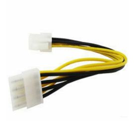 Cavo PSU CPU da 4 pin femmina a 8 pin maschio, 15 cm