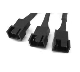 Cavo prolunga PWM da 4 pin a 1 * 4 pin e 2 * 3 pin Cavo sdoppiatore a Y da 4 pin a 3 vie 27 cm
