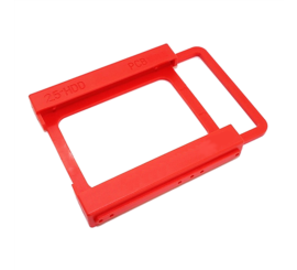 Staffa in plastica per SSD da 2,5" a alloggiamento da 3,5".