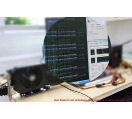 Adattatore scheda riser PCI-E da 1X a 16X, USB 3.0, alimentatore a 4 pin