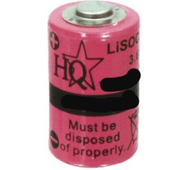 Batteria al litio ER14250, 3,6 V/1200 mAh