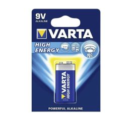 Batteria VARTA High Energy Block da 9 V, LR22, blister