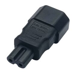 Adattatore CA IEC320 da C7 a C14