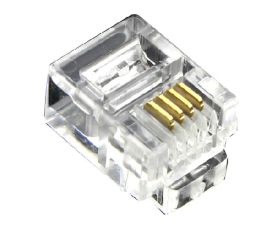 Connettore RJ11 6P4C (100 pezzi)