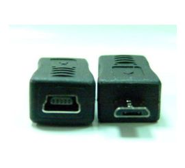 Adattatore USB da micro maschio a mini femmina