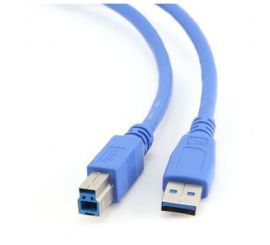 Cableexpert USB 3.0 USB 3.0 A maschio a B maschio, blu, 1,8 M