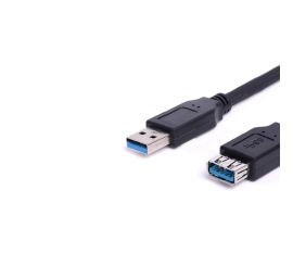 USB 3.0 A maschio a A femmina, nero, 1M, CU0041