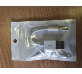 Cavo audio ausiliario da USB-A a 3,5 mm, M/M, 10 cm