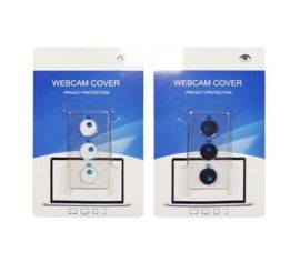 Copertura privacy girevole (confezione da 3) per notebook e altro. Nero