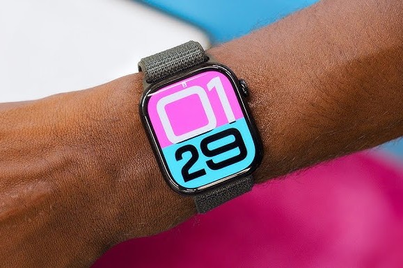 apple watch in gebruik