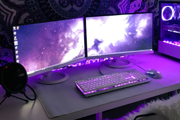 witte Gaming monitor kopen
